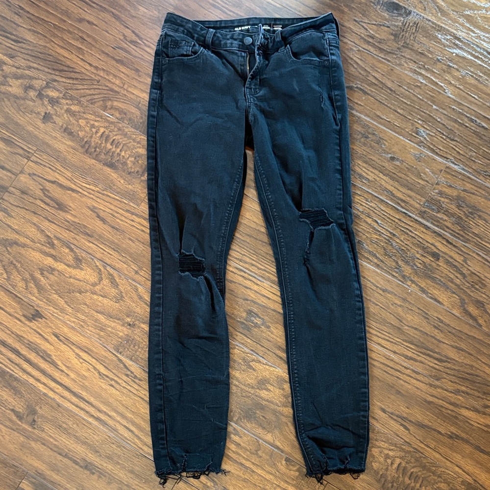 Old Navy Women's Black Skinny Jeans